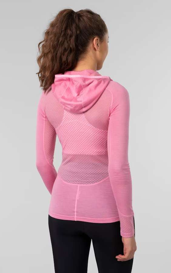 Johaug Lithe Tech-Wool pulover s kapuco - ženski