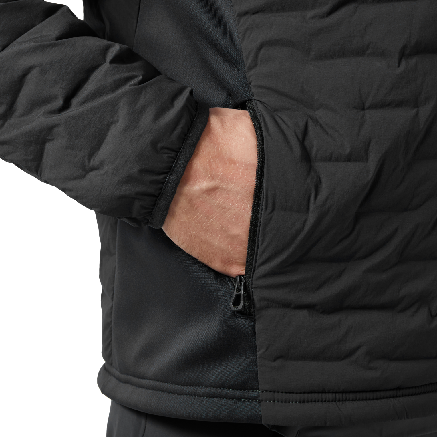 Helly Hansen HP HYBRID STRETCH HOODED INS - moška izolator jakna s kapuco