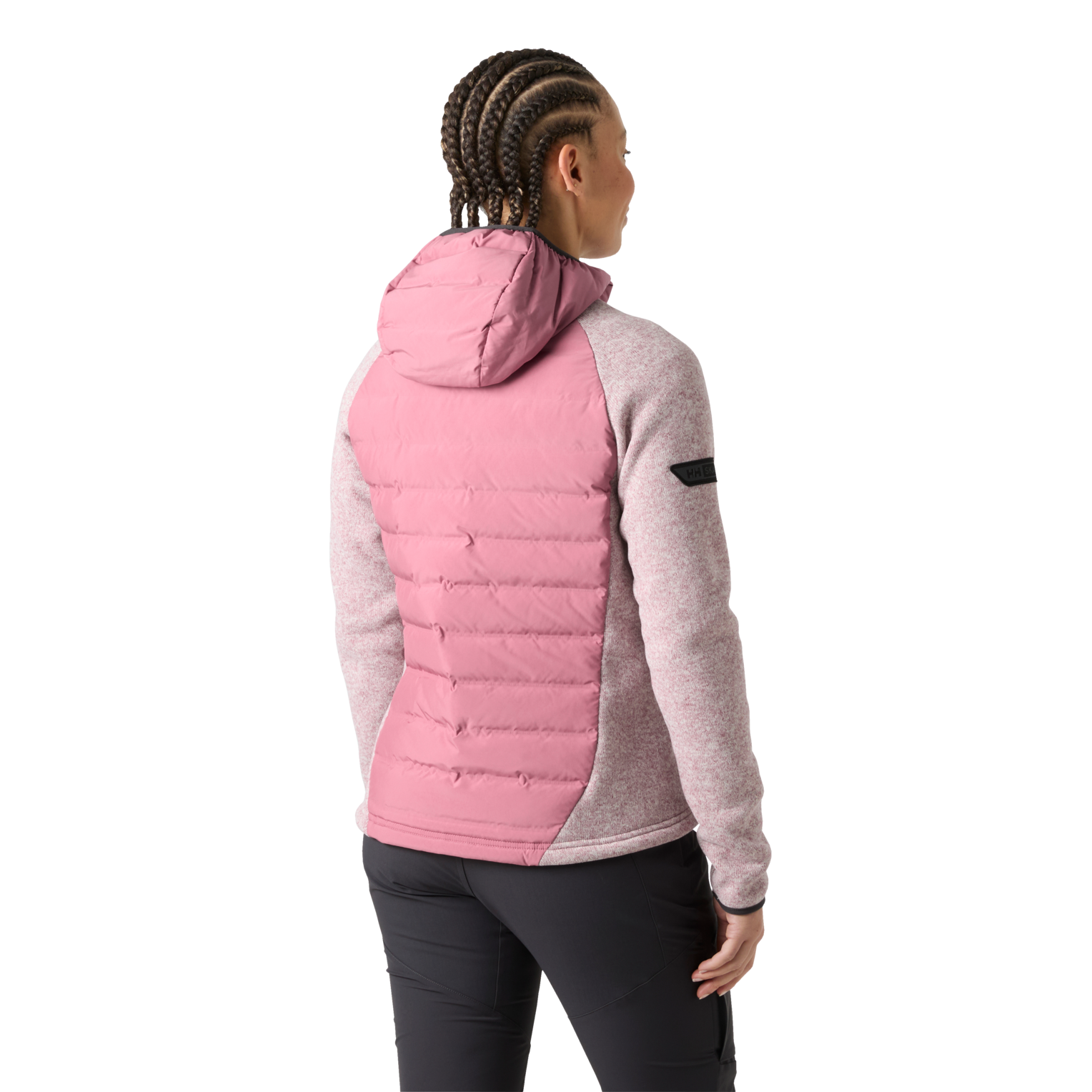 Helly Hansen W SKAGEN HYBRID KNIT INSULATOR - ženska izolator jakna s kapuco
