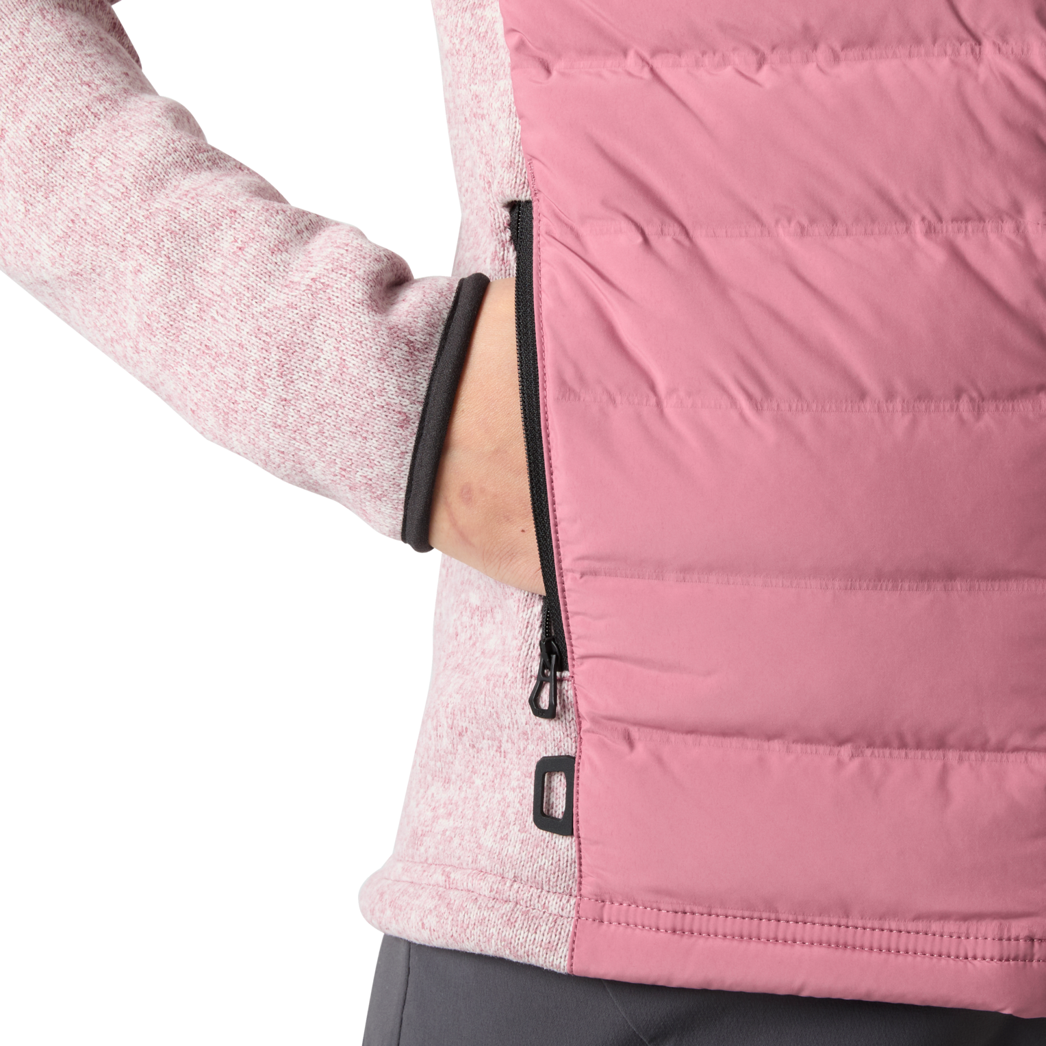 Helly Hansen W SKAGEN HYBRID KNIT INSULATOR - ženska izolator jakna s kapuco