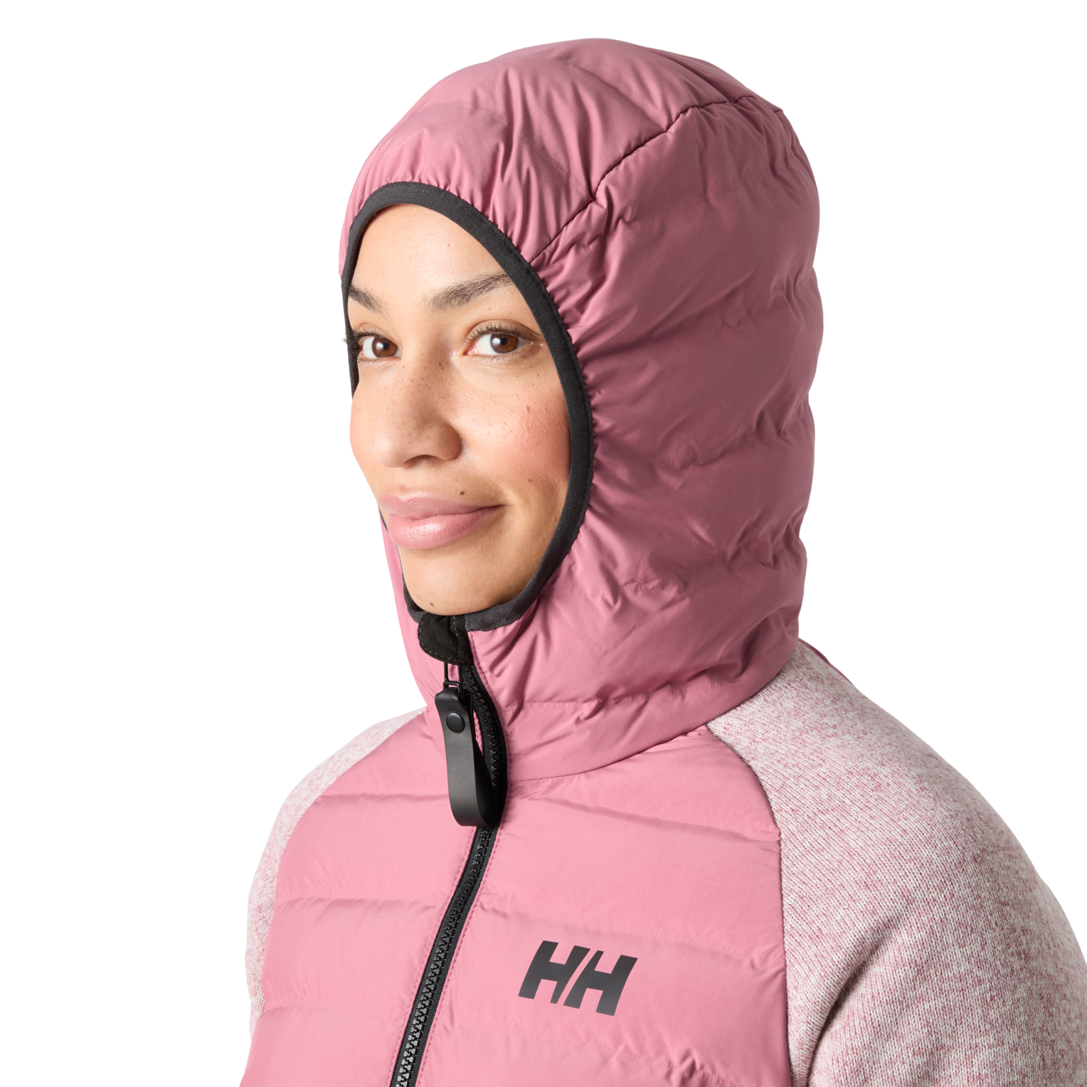 Helly Hansen W SKAGEN HYBRID KNIT INSULATOR - ženska izolator jakna s kapuco