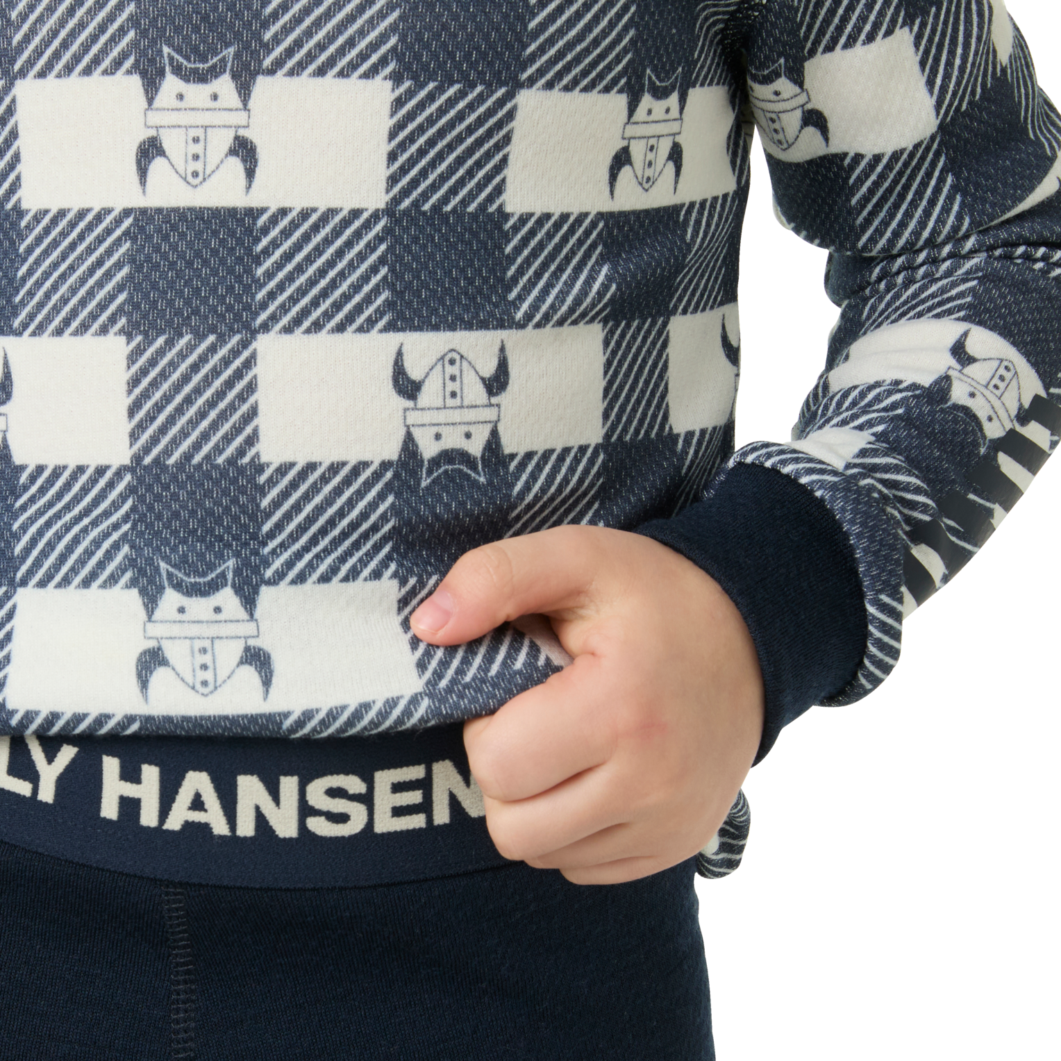 Helly Hansen K GRAPHIC LIFA MERINO SET – otroško merino funkcijsko perilo