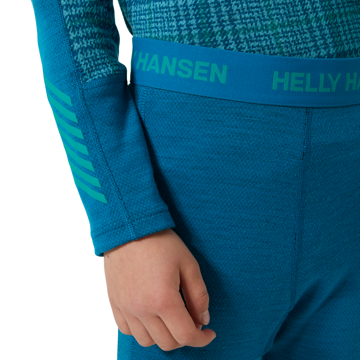 Helly Hansen Graphic Lifa Merino MW komplet - junior