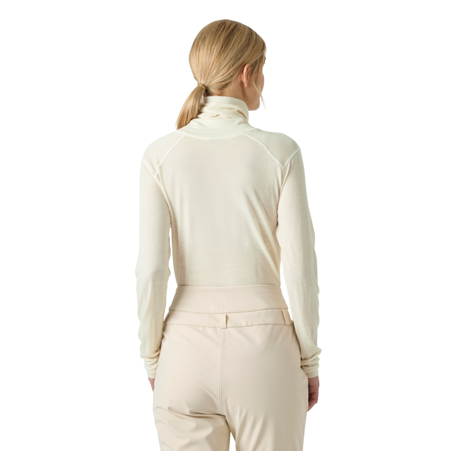Helly Hansen W HH DURAWOOL HIGH NECK LS - ženska športna majica