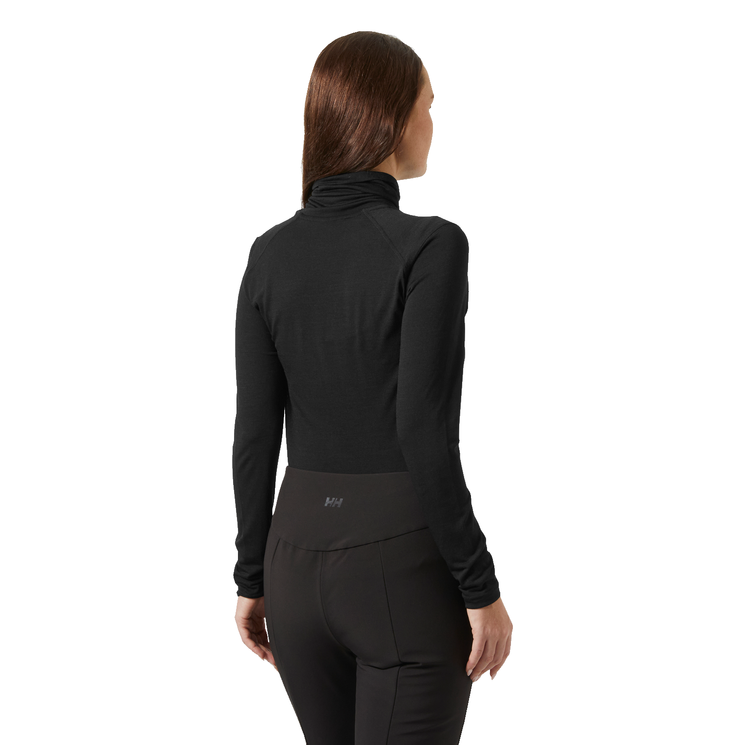 Helly Hansen W HH DURAWOOL HIGH NECK LS - ženska športna majica