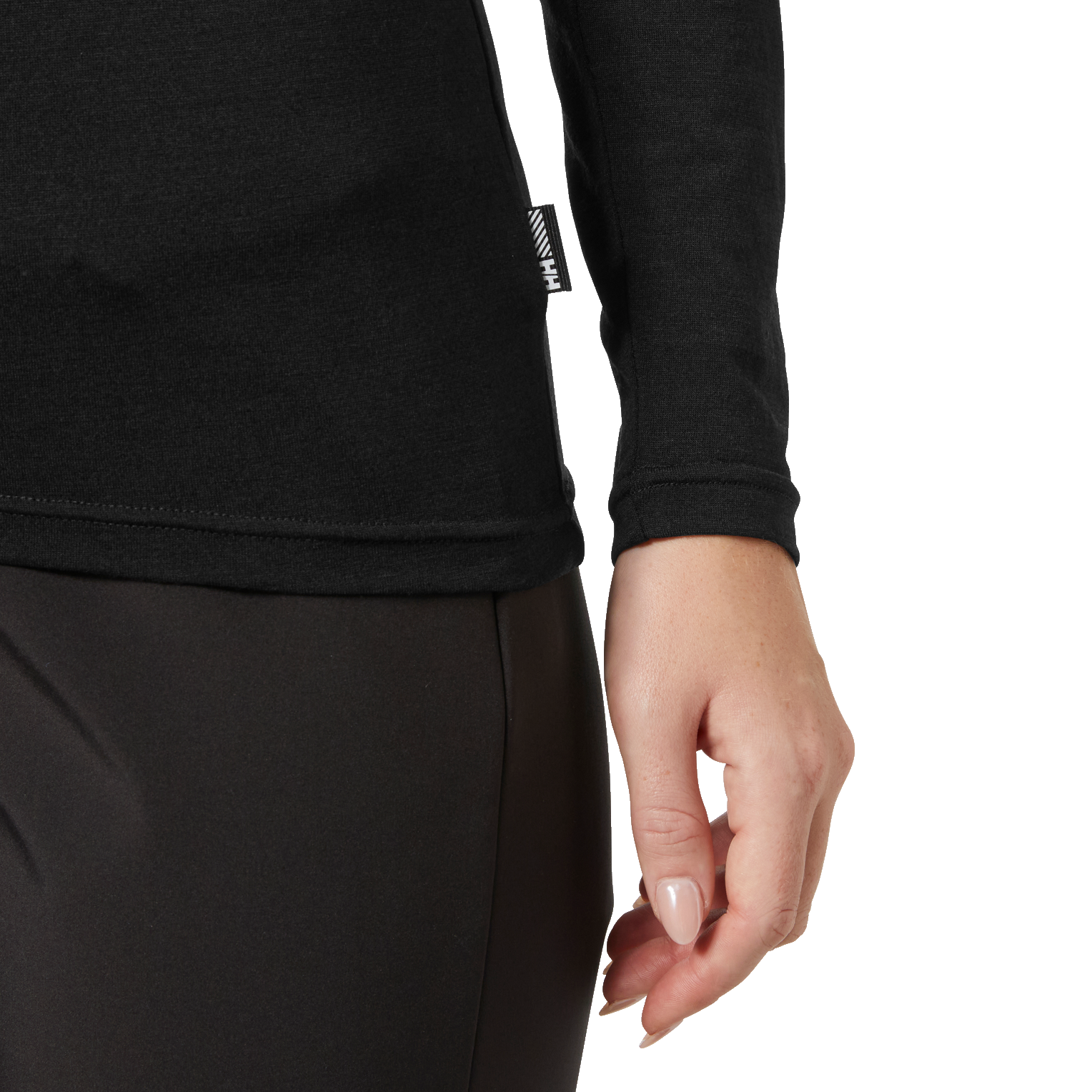 Helly Hansen W HH DURAWOOL HIGH NECK LS - ženska športna majica