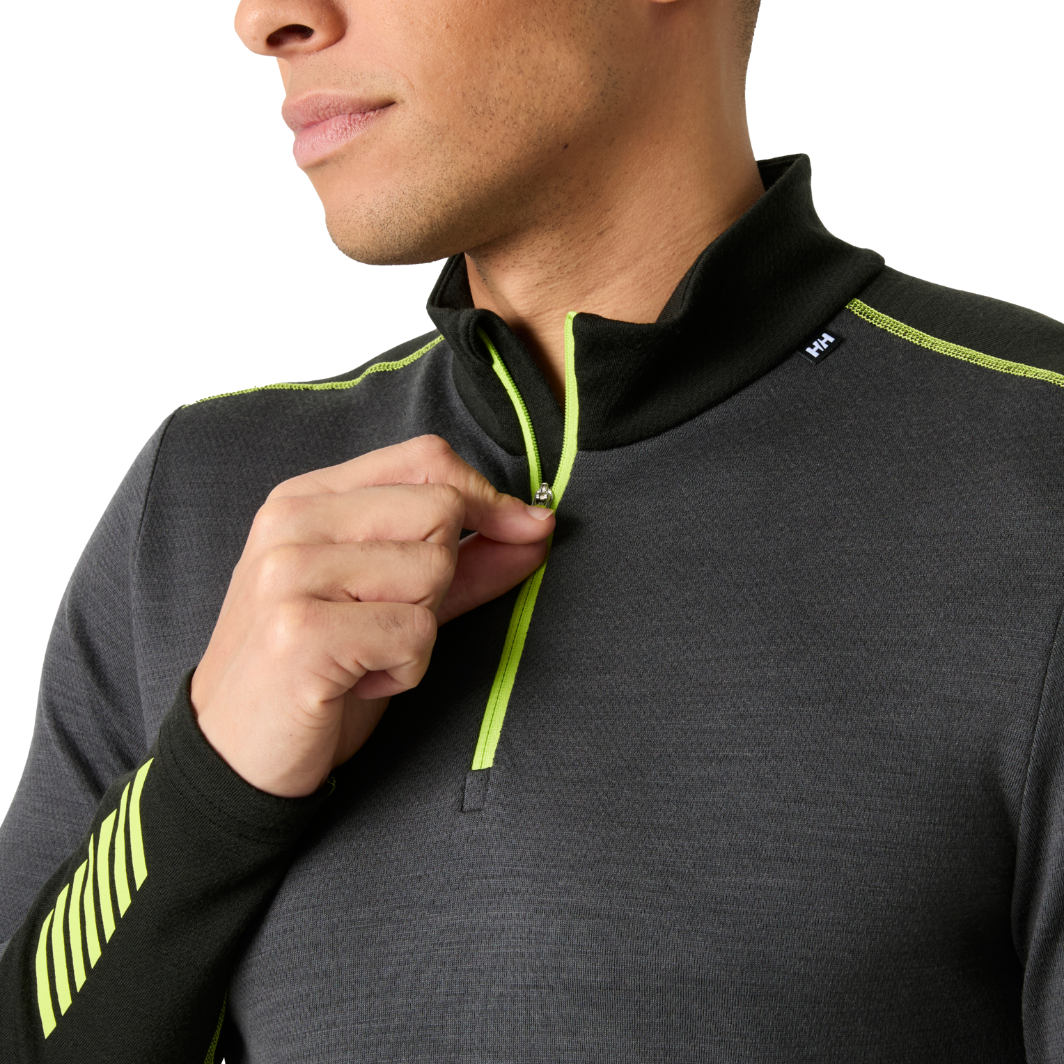 Helly Hansen Lifa Merino Midweight 1/2 Zip majica - moška