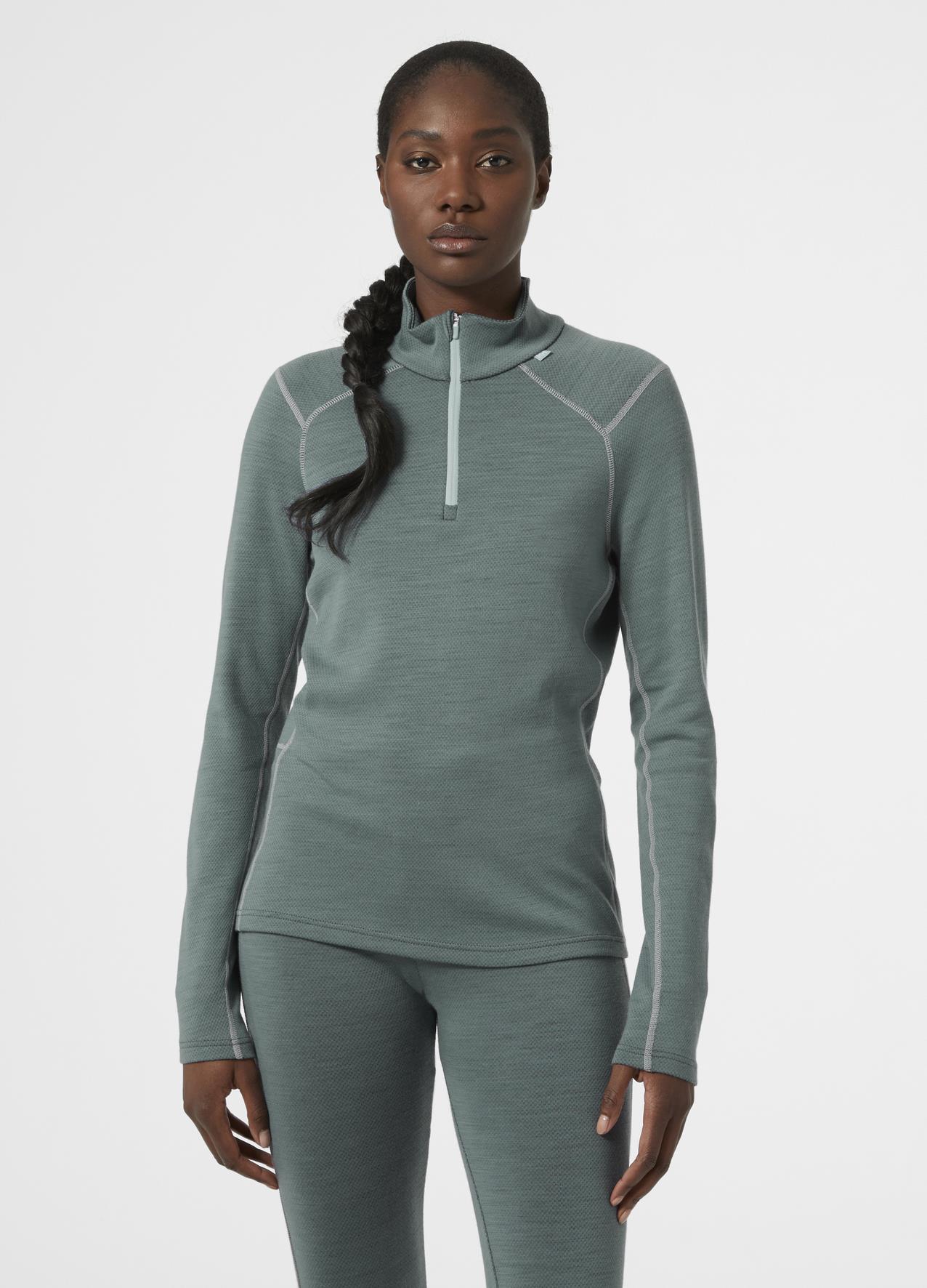 Helly Hansen Lifa Merino Midweight 1/2 Zip majica - ženske