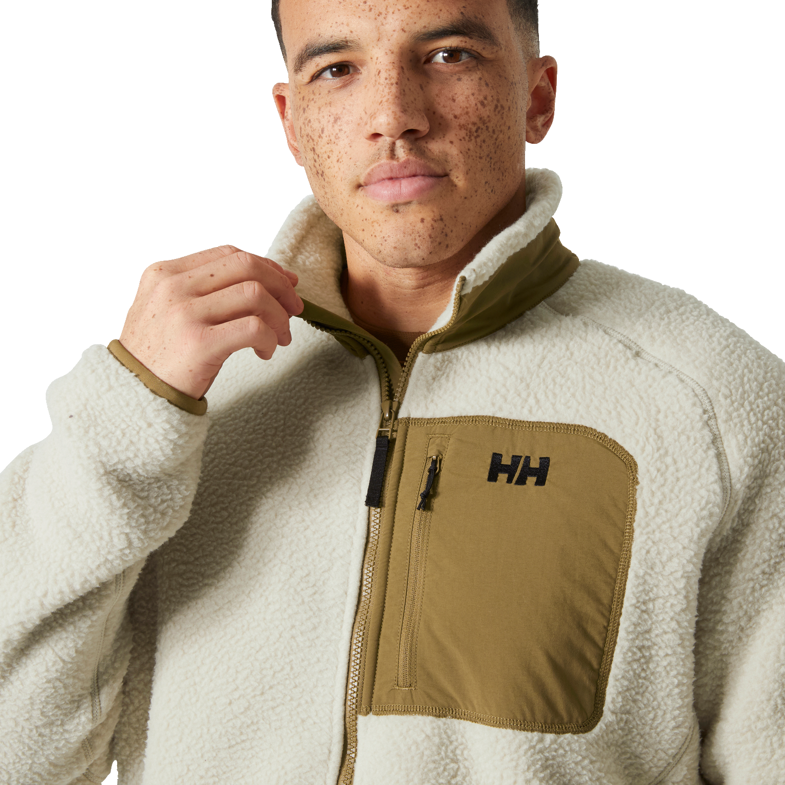 Helly Hansen PANORAMA PILE BLOCK JACKET - moška flis jopa
