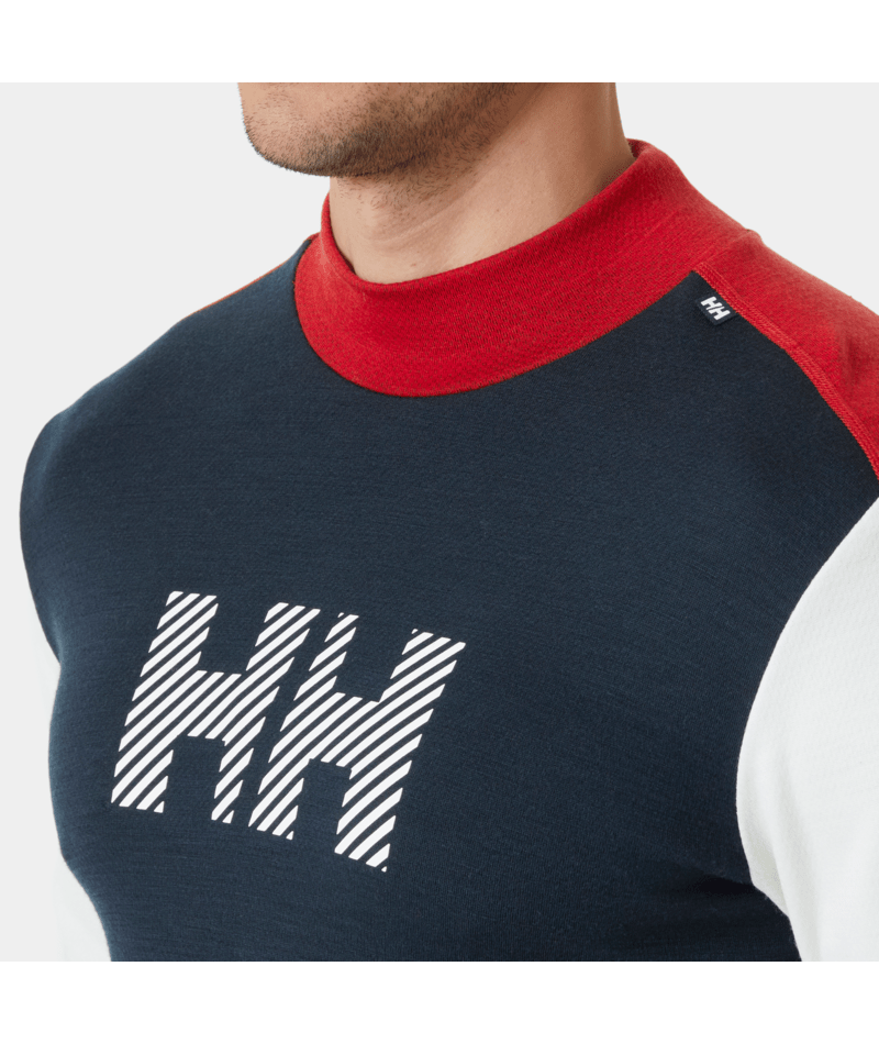 Helly Hansen LIFA Merino MIDW Logo majica - moška