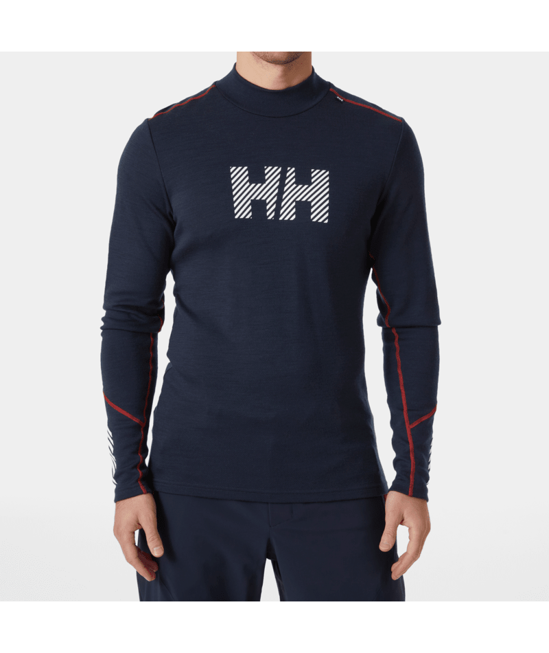 Helly Hansen LIFA Merino MIDW Logo majica - moška