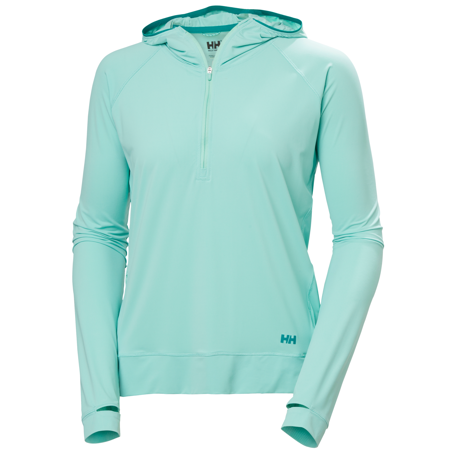 Helly Hansen W SHINE SOLEN 1/2 ZIP HOODIE - ženska majica s kapuco