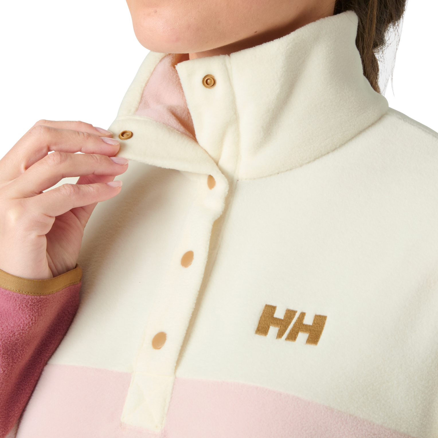 Helly Hansen W DAYBREAKER HUGG SNAP FLEECE - ženski flis pulover