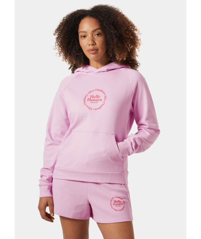 Helly Hansen Core Graphic pulover s kapuco - ženski