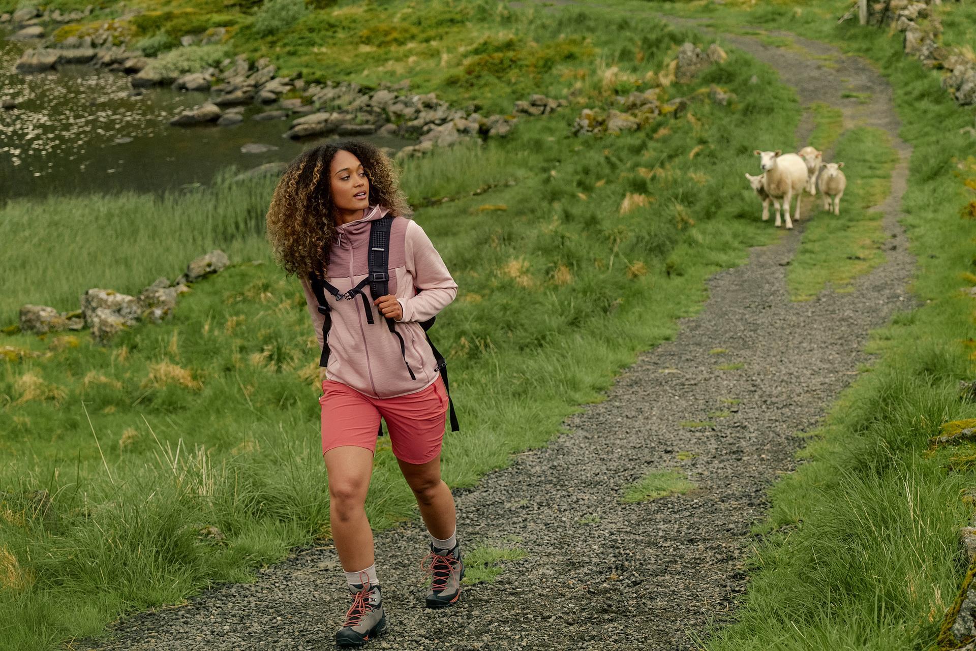 Kari Traa Sanne Hiking Midlayer džemper- ženske