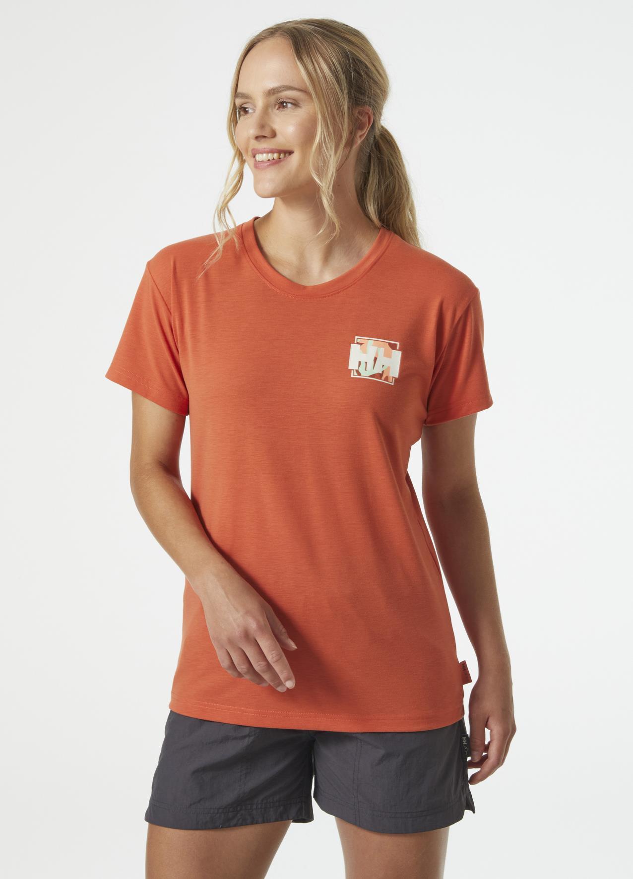 Helly Hansen Skog Recycled Graphic T-shirt majica - ženske