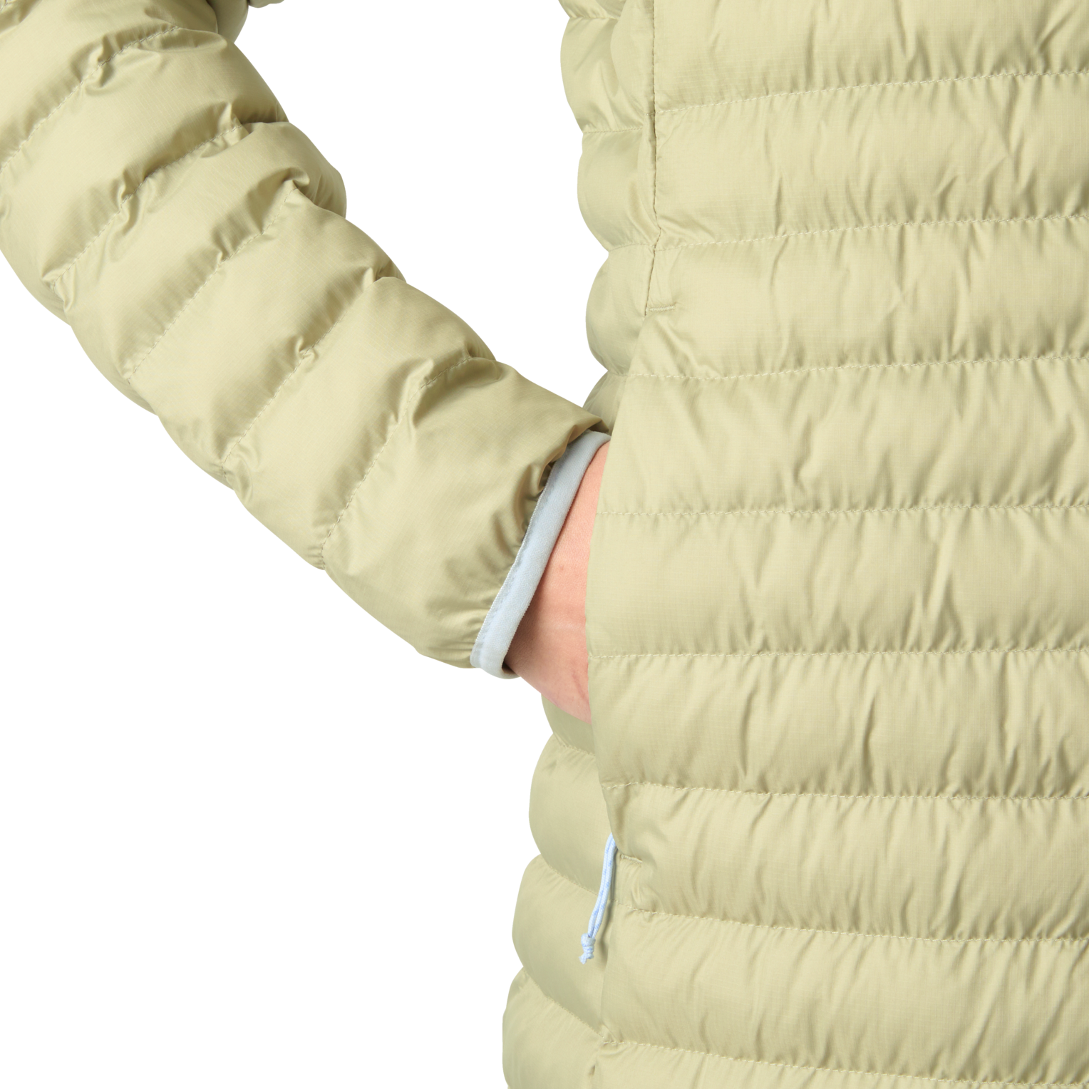 Helly Hansen W SIRDAL LONG HOODED INSULATOR - ženski prešiti plašč s kapuco