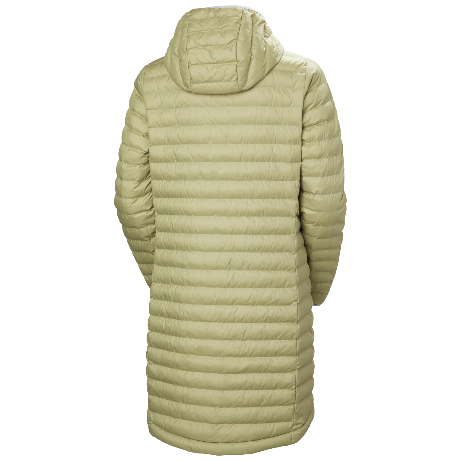 Helly Hansen W SIRDAL LONG HOODED INSULATOR - ženski prešiti plašč s kapuco