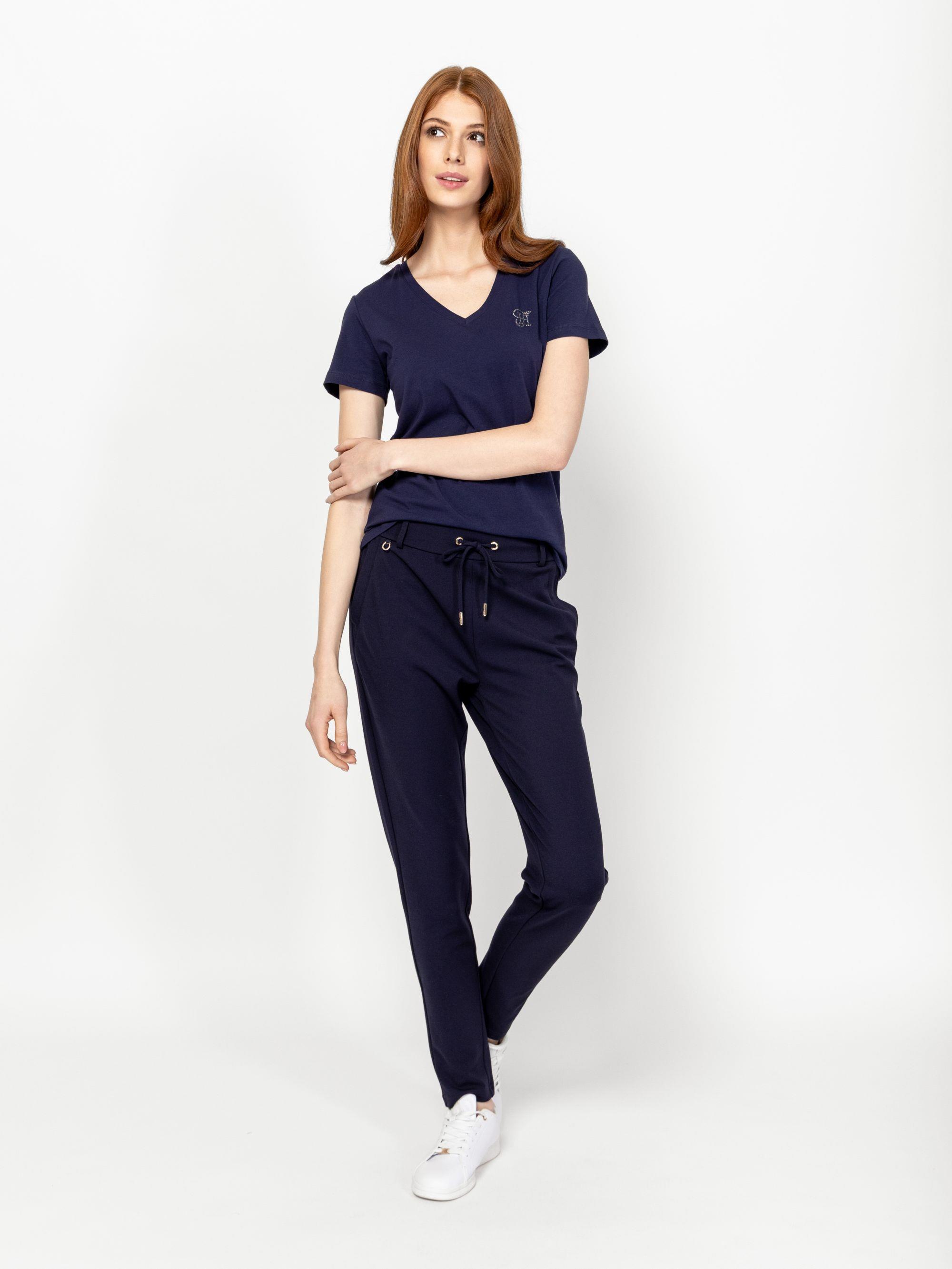 Heavy Tools MAVISI - ženska V-neck T-shirt majica