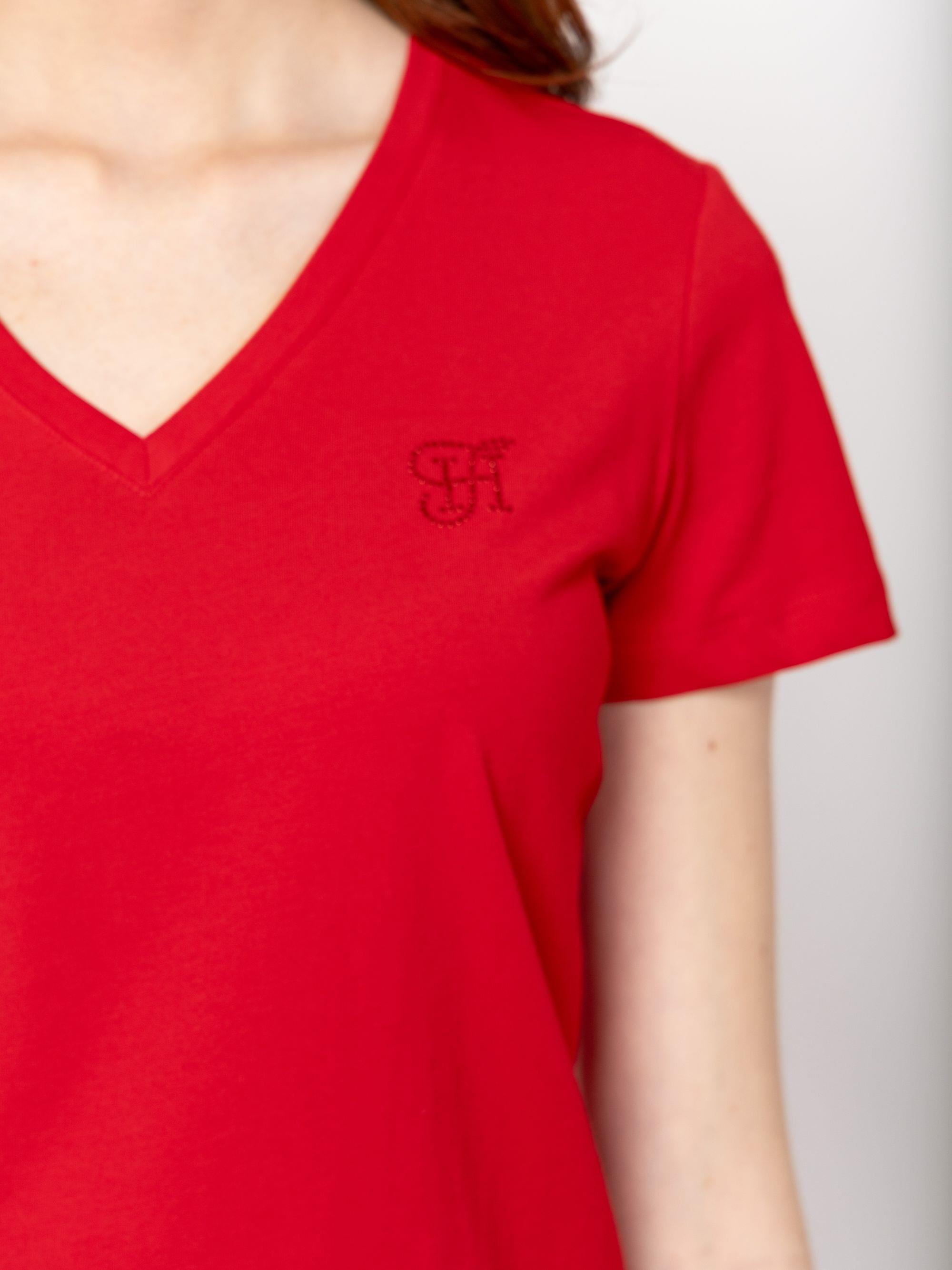 Heavy Tools MAVISI - ženska V-neck T-shirt majica