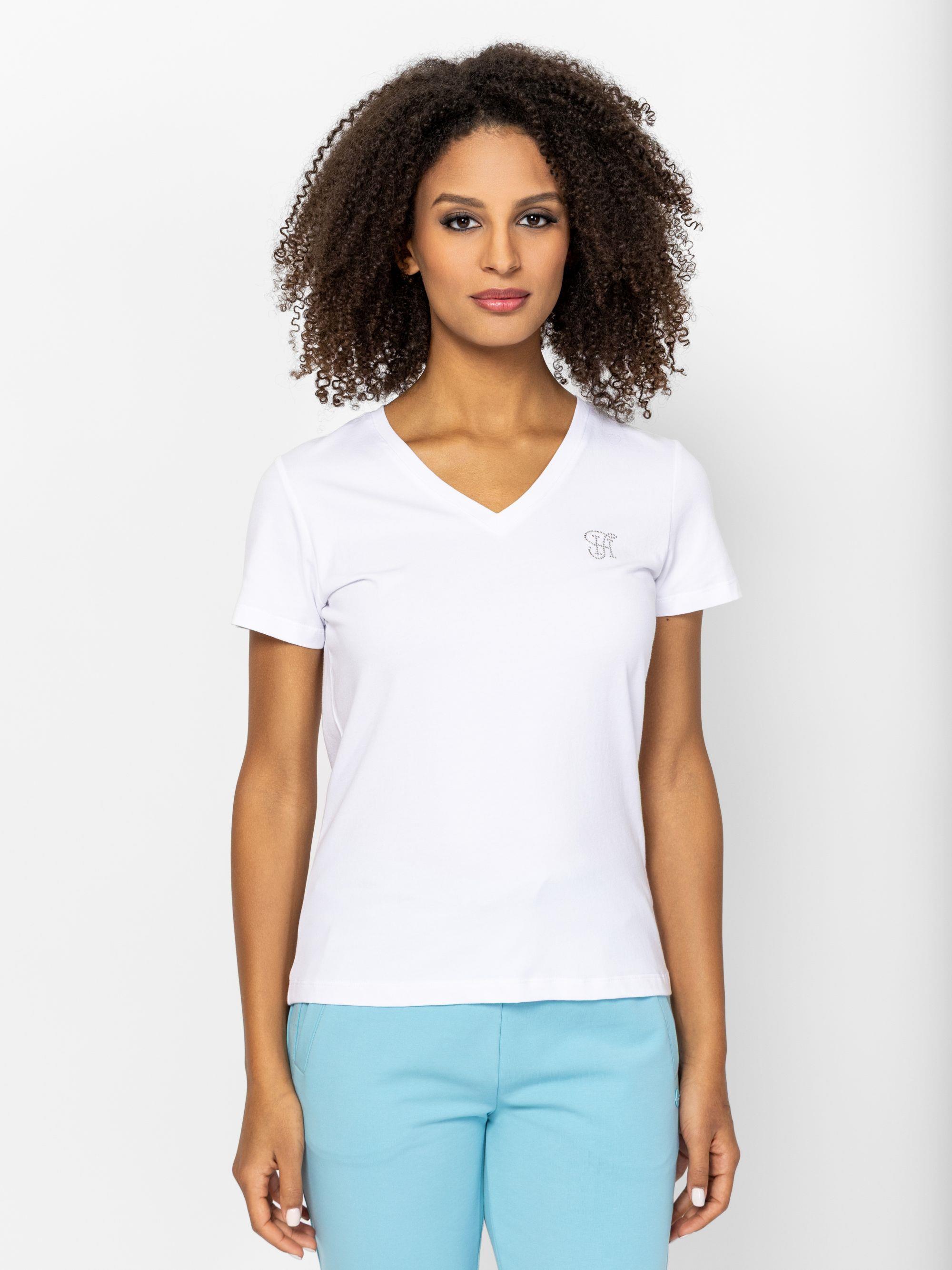 Heavy Tools MAVISI - ženska V-neck T-shirt majica